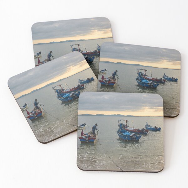 Item preview, Fishing Boats in Malaysia. designed and sold by Howard  Boyd.