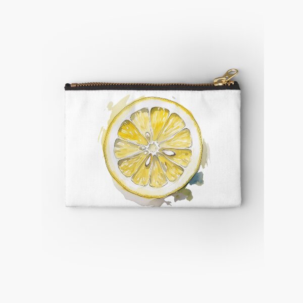 Item preview, Watercolor yellow lemon slice designed and sold by tetibright.