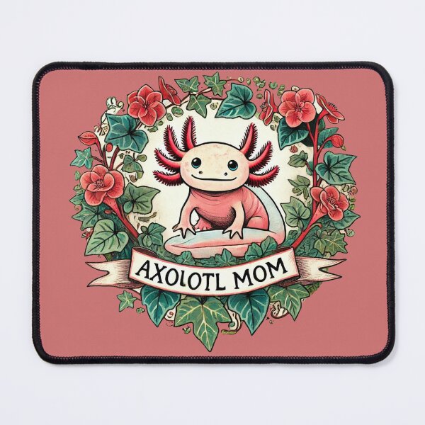 Item preview, Axolotl Mom Floral Crest designed and sold by FrictionMaxxing.