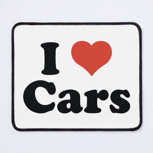 Item preview, I Love Cars designed and sold by the-craft-shop.
