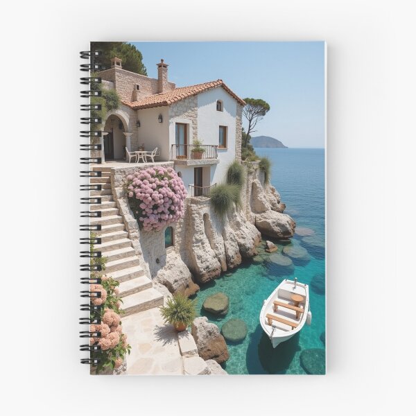 Item preview, Mediterranean Garden Steps – Seaside Journal designed and sold by AlexeyevZurga.