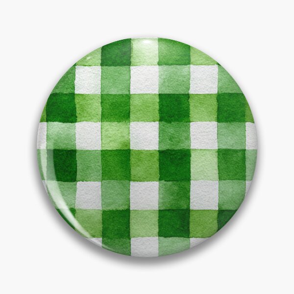 Item preview, Green Watercolor Gingham Plaid designed and sold by sasyall.