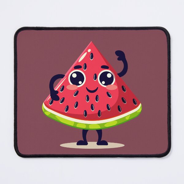 Item preview, Cute Watermelon Cartoon Character designed and sold by Mariia Berezhna.