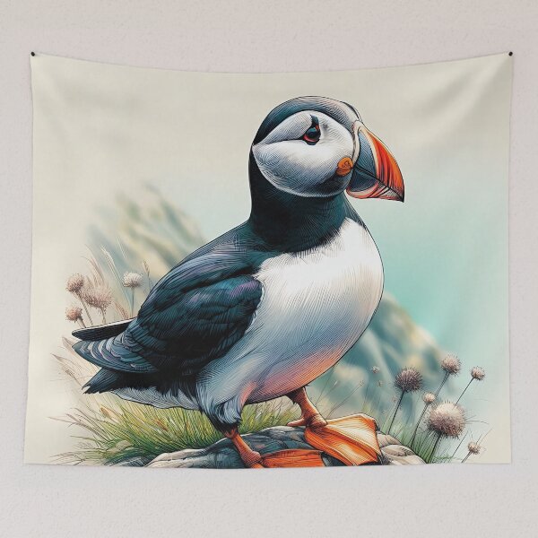 Item preview, Puffin Art #6 | Puffin Lovers designed and sold by ksgraphics222.