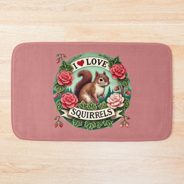 Item preview, I love squirrels designed and sold by FrictionMaxxing.
