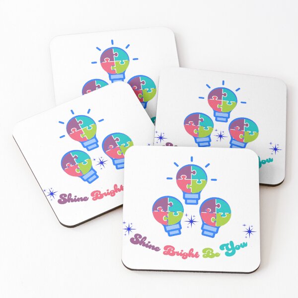 Item preview, Shine Bright Be You" – Sensory-Friendly Autism Awareness Tee designed and sold by howard2graphix.