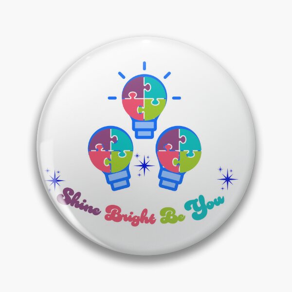 Item preview, Shine Bright Be You" – Sensory-Friendly Autism Awareness Tee designed and sold by howard2graphix.