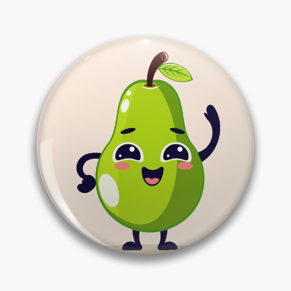 Item preview, Cute Pear Cartoon Character designed and sold by Mariia Berezhna.