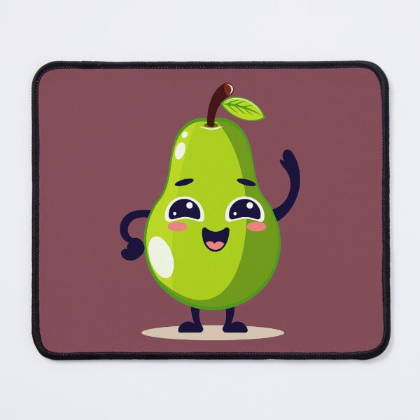 Item preview, Cute Pear Cartoon Character designed and sold by Mariia Berezhna.