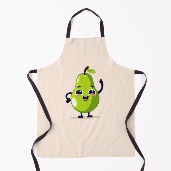 Item preview, Cute Pear Cartoon Character designed and sold by Mariia Berezhna.