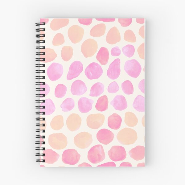 Item preview, Watercolour Pebbles - Soft Blush Print  designed and sold by Millefolia Design .