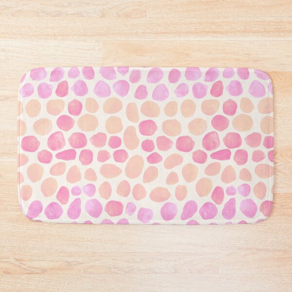 Item preview, Watercolour Pebbles - Soft Blush Print designed and sold by Millefolia Design .