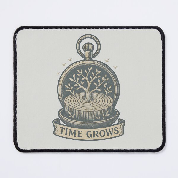 Item preview, Vintage Pocket Watch Tree Growth Mindfulness designed and sold by Shoot-The-Moon.