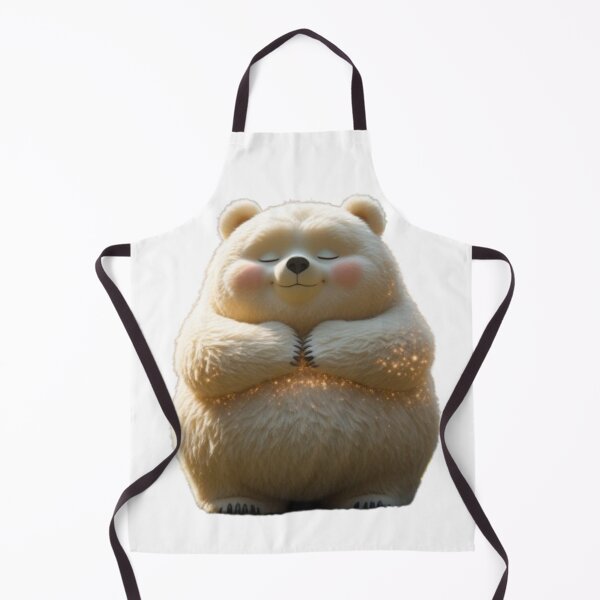 Item preview, A rotund fluffy bearwith a gentle designed and sold by ZenAnimal.