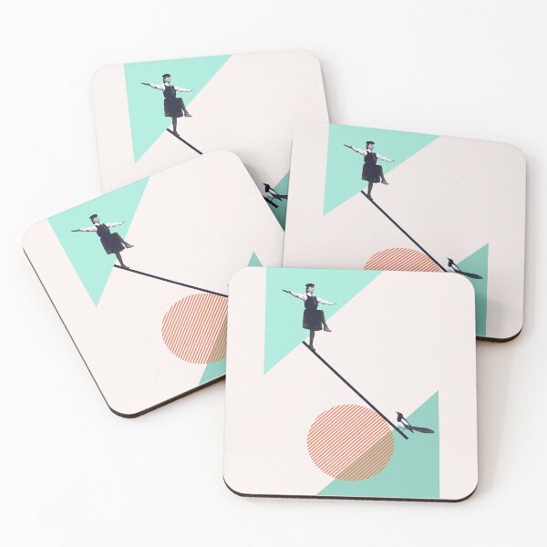 Item preview, beauty vintage girl art portrait with bird abstract designed and sold by Ratatatts.