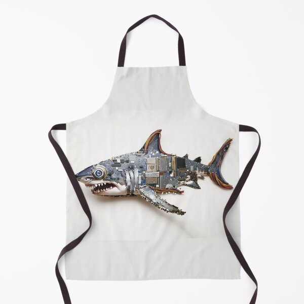 Item preview, Cyber Shark Collage designed and sold by caracatita75.