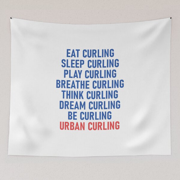 Item preview, Play Curling Live Curling Be Curling designed and sold by shitpostee.