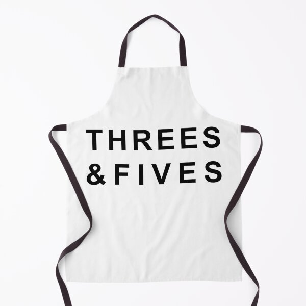 Item preview, Threes & Fives Chef Cook Australian Food Saying Slogan designed and sold by LD ART.