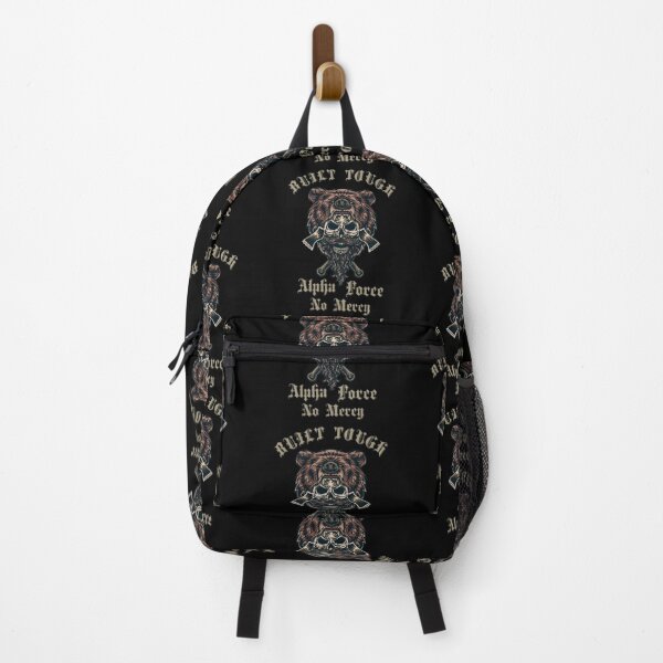 Item preview, Built Tough Skull Bear | Alpha Force No Mercy Design designed and sold by DiscVenture.