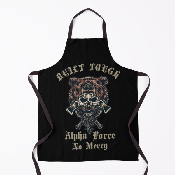 Item preview, Built Tough Skull Bear | Alpha Force No Mercy Design designed and sold by DiscVenture.