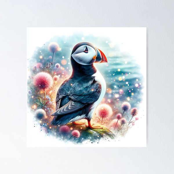 Item preview, Puffin Art #10 | Puffin Lovers designed and sold by ksgraphics222.