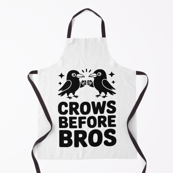 Item preview, Crows Before Bros! Cute Crow Pun designed and sold by PMCreative.