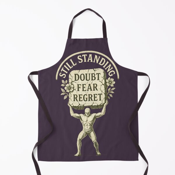 Item preview, Wellbeing. Resilience Overcome Doubt Fear Regret designed and sold by Shoot-The-Moon.