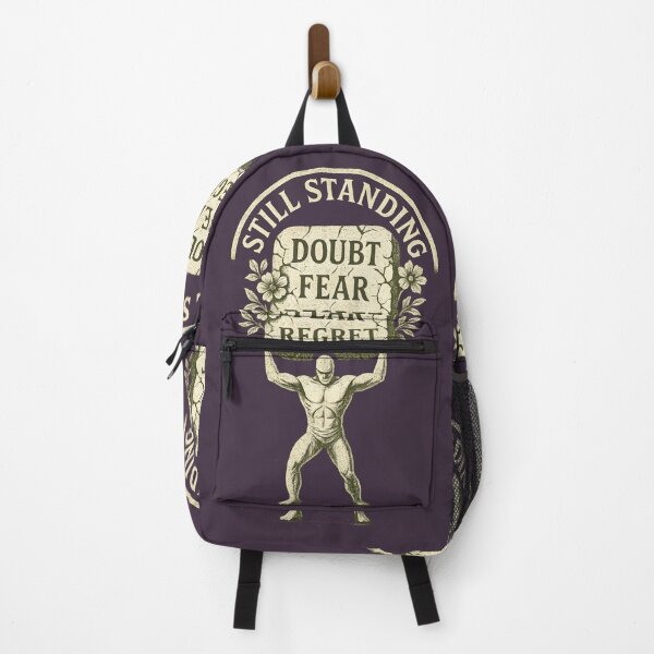 Item preview, Wellbeing. Resilience Overcome Doubt Fear Regret designed and sold by Shoot-The-Moon.