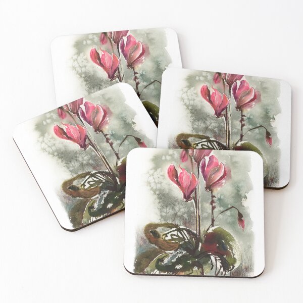 Item preview, Cyclamen flowers designed and sold by CanotStop.