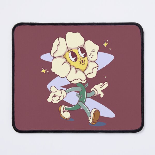 Item preview, Retro Cartoon Flower Character designed and sold by Mariia Berezhna.
