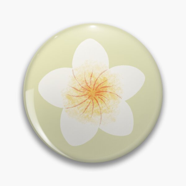 Item preview, Beautiful White and Yellow Tropical Flower designed and sold by Yulia Saraswati.