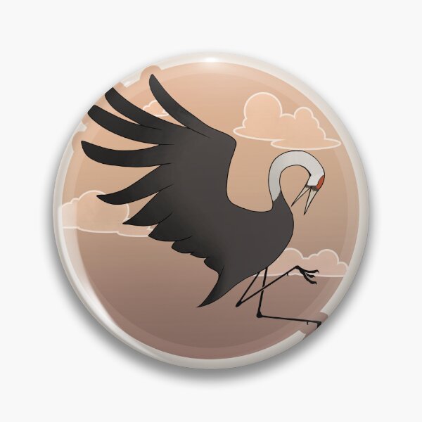 Item preview, Hooded Crane designed and sold by GhostoftheSea.
