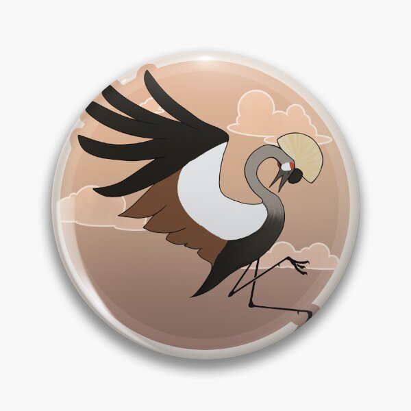 Item preview, Grey Crowned Crane designed and sold by GhostoftheSea.