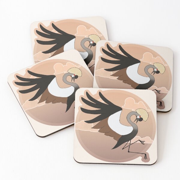 Item preview, Grey Crowned Crane designed and sold by GhostoftheSea.
