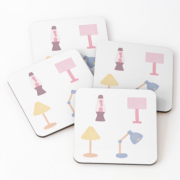 Item preview, set of four lamps, table lamps and lava lamp designed and sold by winterpumpkin.