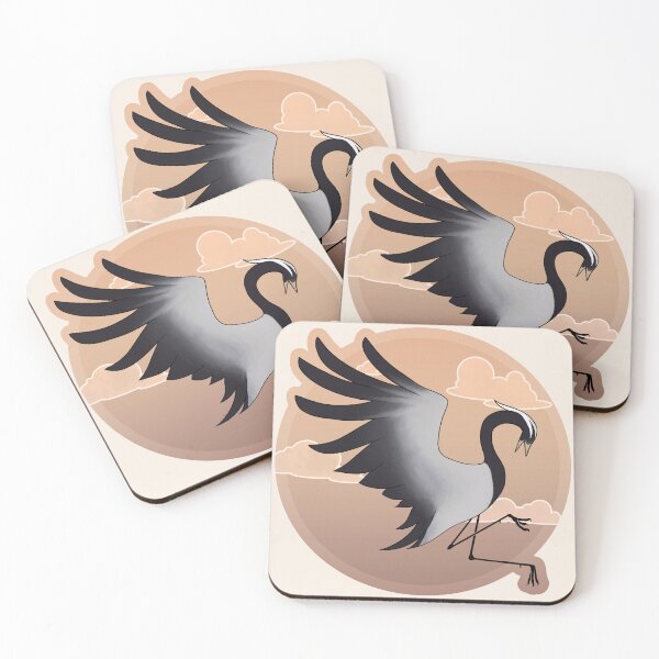 Item preview, Demoiselle Crane designed and sold by GhostoftheSea.