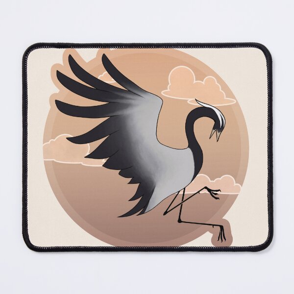 Item preview, Demoiselle Crane designed and sold by GhostoftheSea.