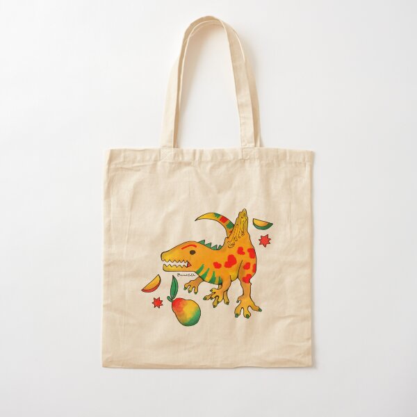 Item preview, dinosaur tote bag designed and sold by canard_farfelu.