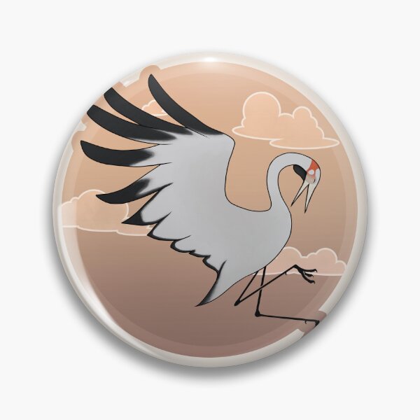 Item preview, Brolga Australian Crane designed and sold by GhostoftheSea.