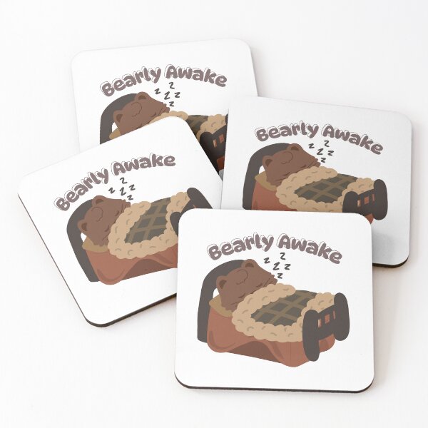 Item preview, Bearly Awake | Cute Sleepy Bear Design for Coffee Lovers & Night Owls designed and sold by Zezeshop1.