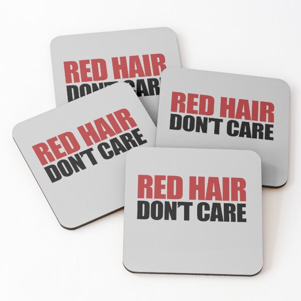 Item preview, Red Hair Don't Care designed and sold by FrictionMaxxing.