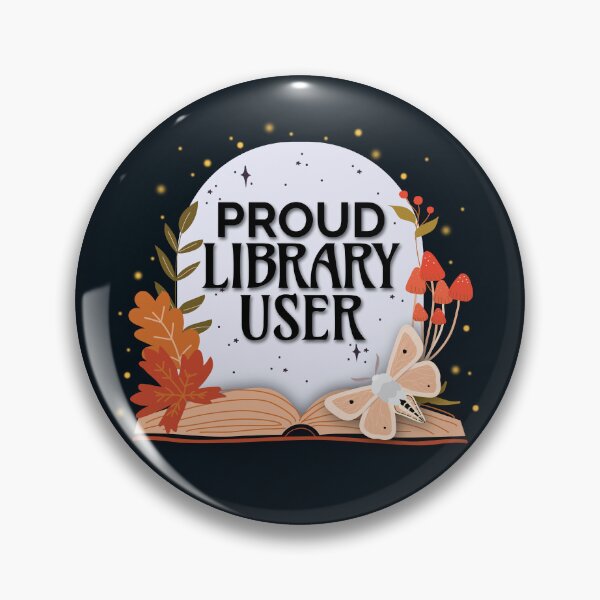 Item preview, Proud Library User - Magic Book designed and sold by RedRubi.