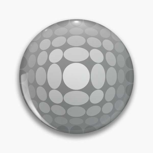 Item preview, Vasarely Homage 210325E - Greyscale Circles XL designed and sold by Malaconotus.
