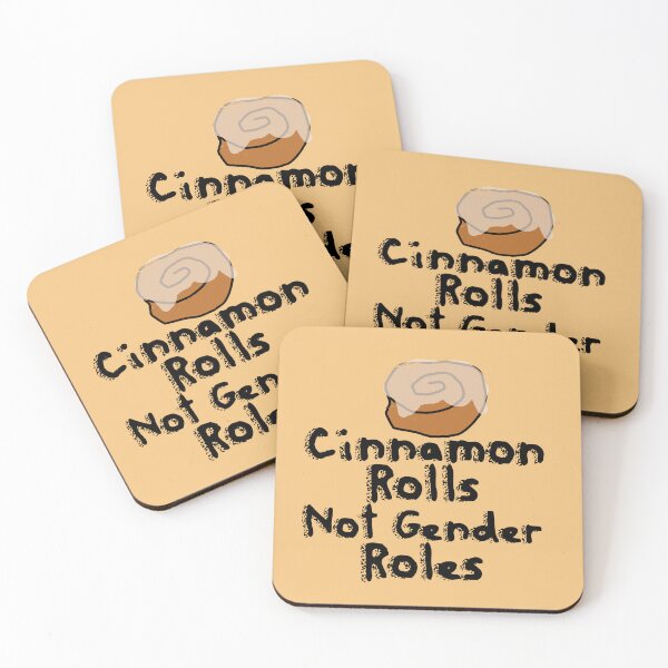 Item preview, Cinnamon Rolls not gender roles designed and sold by FrictionMaxxing.