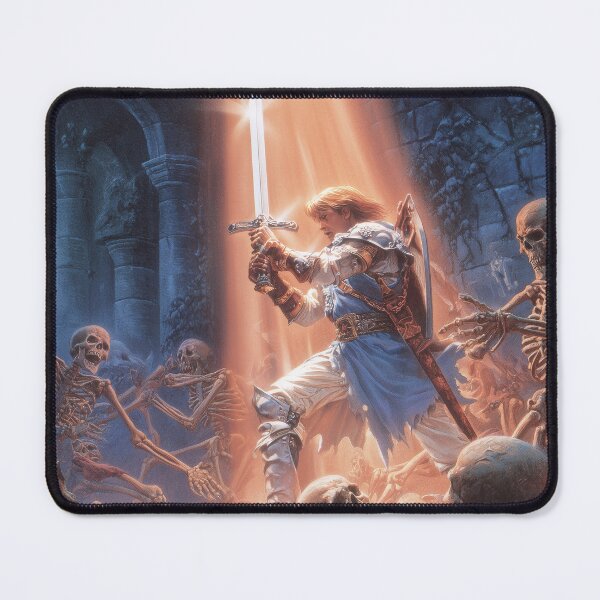 Item preview, Paladin VS Skeletons designed and sold by Synthartik.