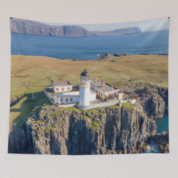 Item preview, Neist Point Lighthouse, Isle of Skye designed and sold by David's Drone Pictures.