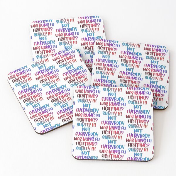 Item preview, Surely Not EveryBody Was Kung Fu Fighting designed and sold by ZooStateofMind.