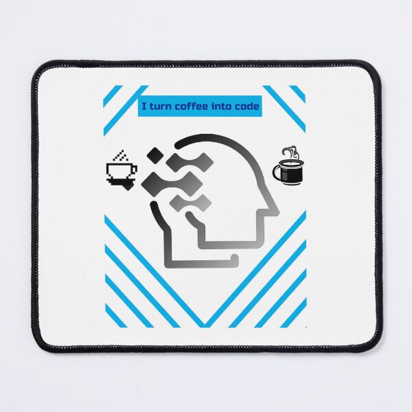 Item preview, I turn coffee into code designed and sold by podas.