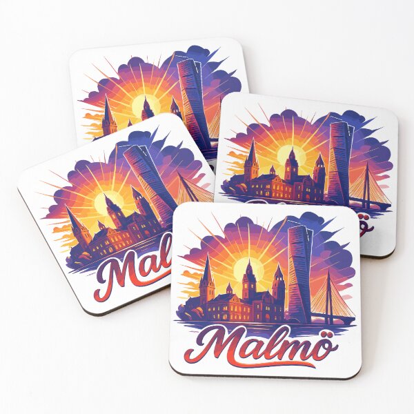 Item preview, Malmö city Sweden cool epic gift designed and sold by Pineapple-Tree.