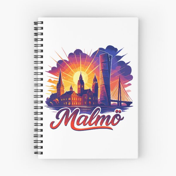 Item preview, Malmö city Sweden cool epic gift designed and sold by Pineapple-Tree.